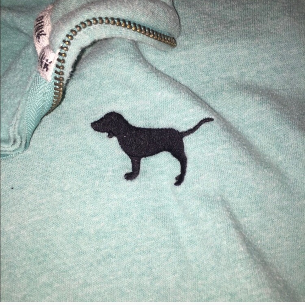 PINK Victoria’s Secret — Blue pullover sweatshirt